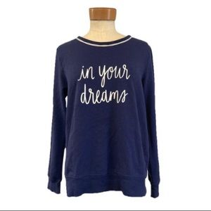 Kate Spade ♠️ “In Your Dreams” Lounge Top